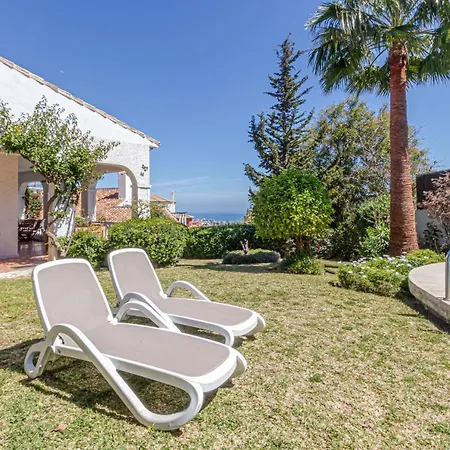 Anna Private Pool Garden Seaview Benalmádena
